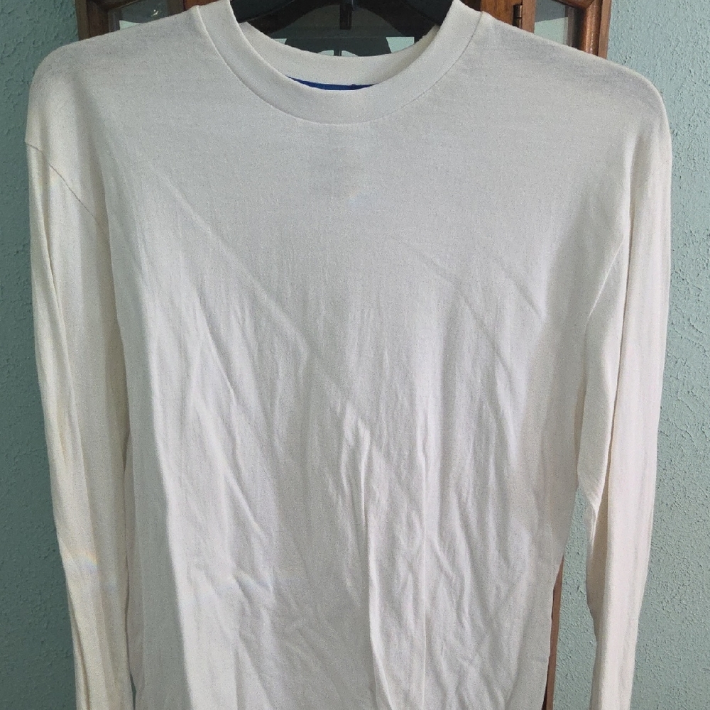 Beverly Hills Polo Club White Long Sleeve Tees